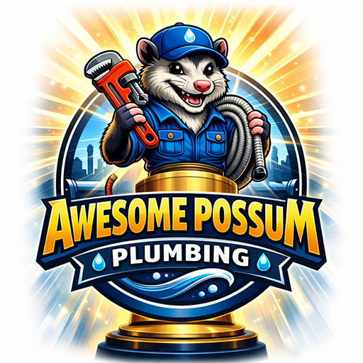 AWESOME POSSUM PLUMBING Logo